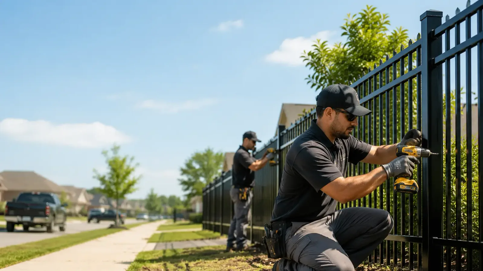 Metal Fence Installation in Chelsea, MA